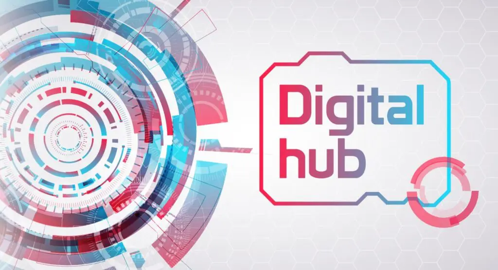 Digitaler Hub (-r)